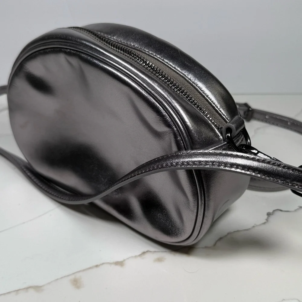 Talbots Metallic Silver Handbag‎